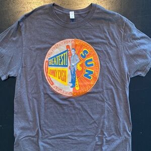 Johnny Cash Sun Records Tee -Size Large
